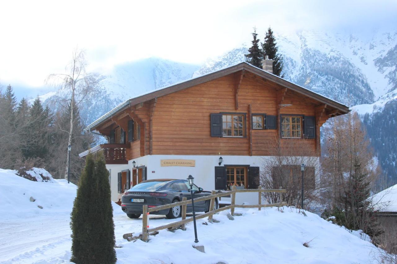 Chalet Charming Grächen Zewnętrze zdjęcie